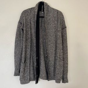 lululemon long button sweater - size 4